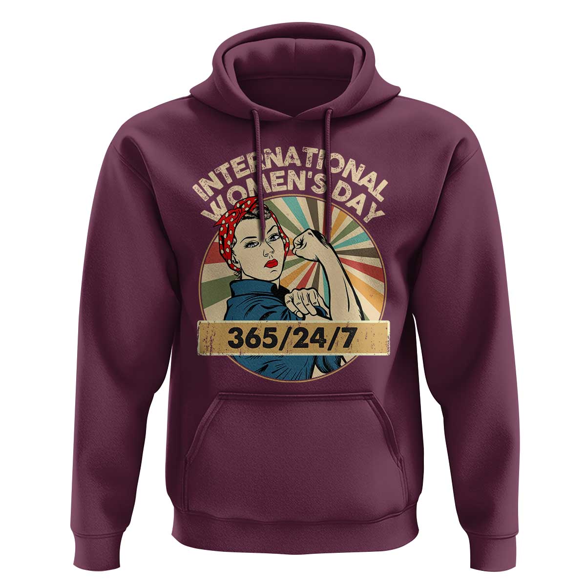 International Women's Day IWD 8 March 2025 Hoodie