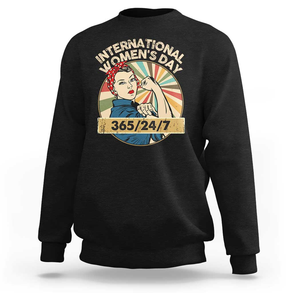 International Women's Day IWD 8 March 2025 Sweatshirt