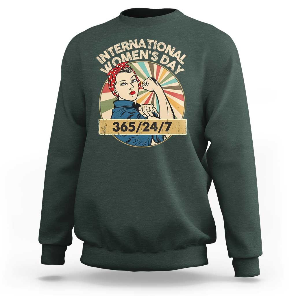 International Women's Day IWD 8 March 2025 Sweatshirt