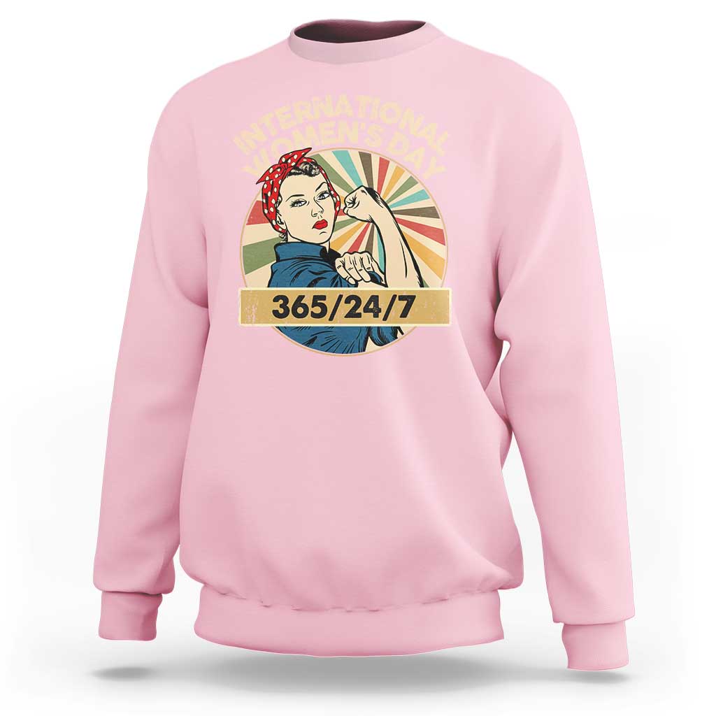 International Women's Day IWD 8 March 2025 Sweatshirt