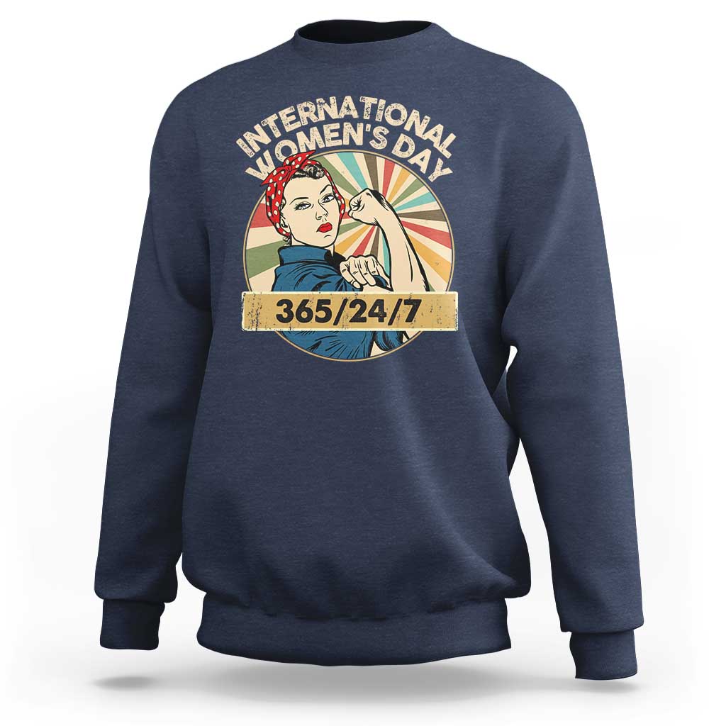International Women's Day IWD 8 March 2025 Sweatshirt
