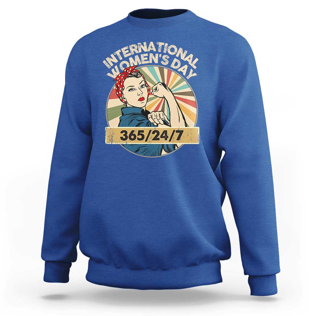 International Women's Day IWD 8 March 2025 Sweatshirt