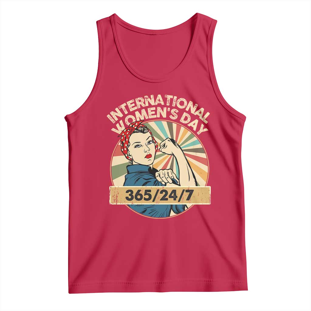 International Women's Day IWD 8 March 2025 Tank Top
