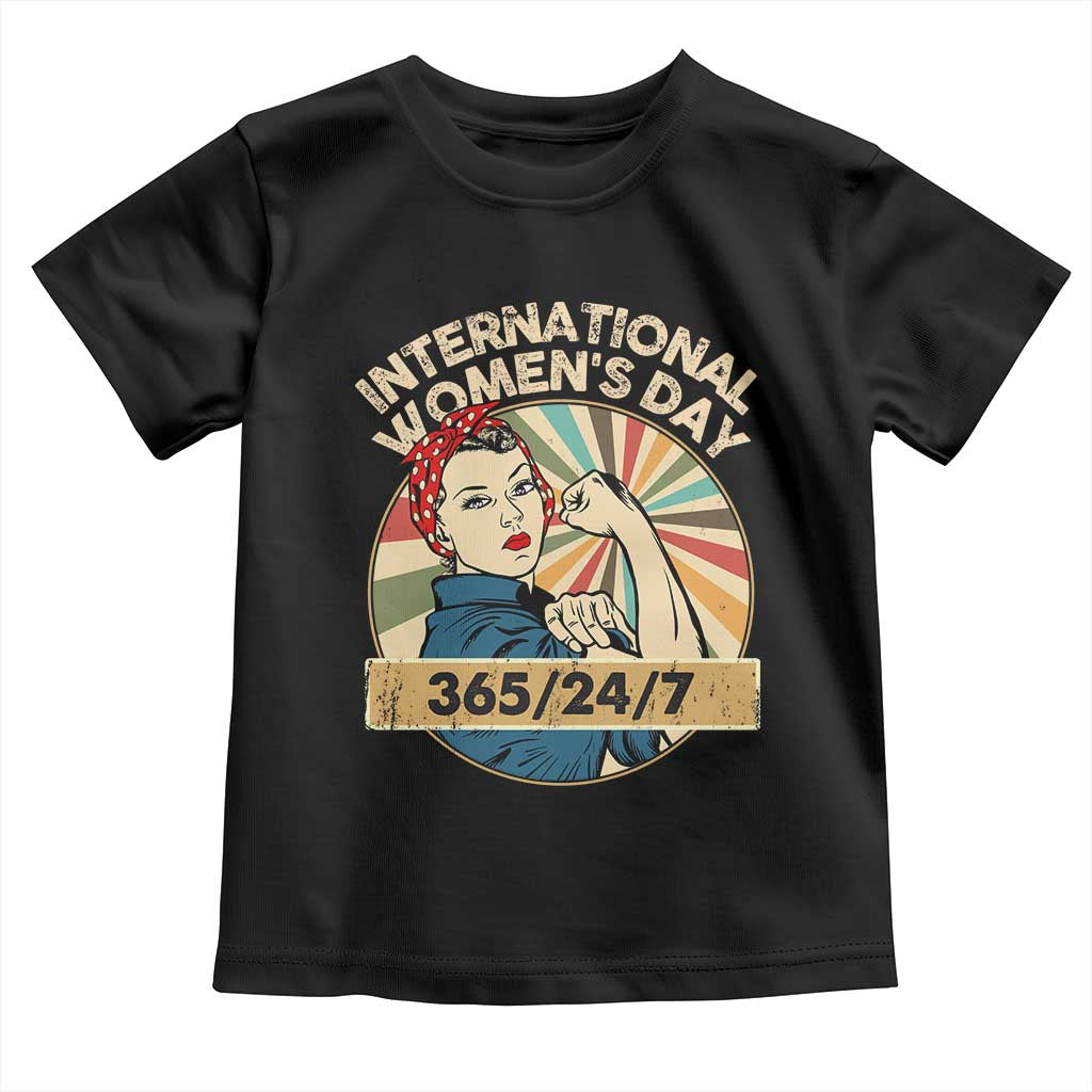 International Women's Day IWD 8 March 2025 Toddler T Shirt