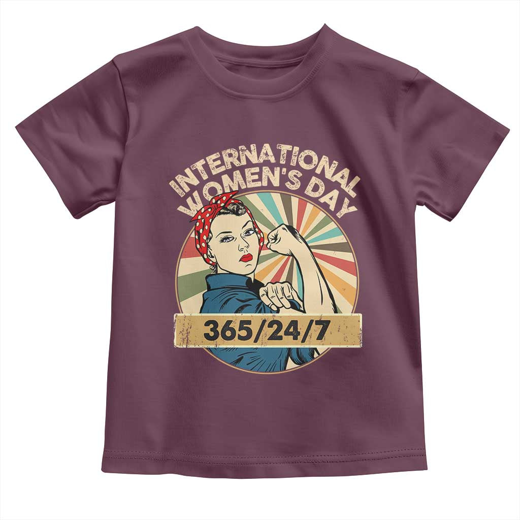 International Women's Day IWD 8 March 2025 Toddler T Shirt