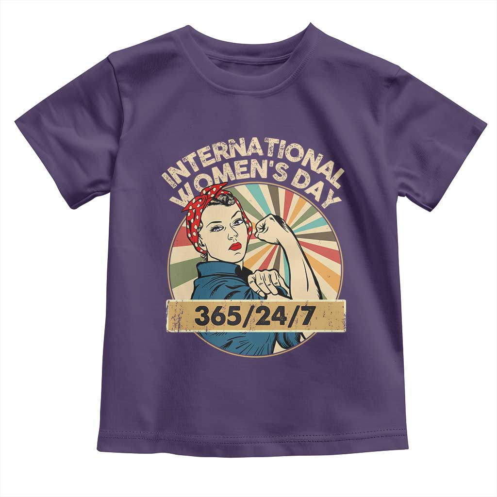 International Women's Day IWD 8 March 2025 Toddler T Shirt