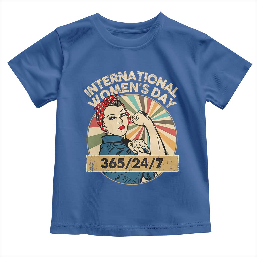 International Women's Day IWD 8 March 2025 Toddler T Shirt