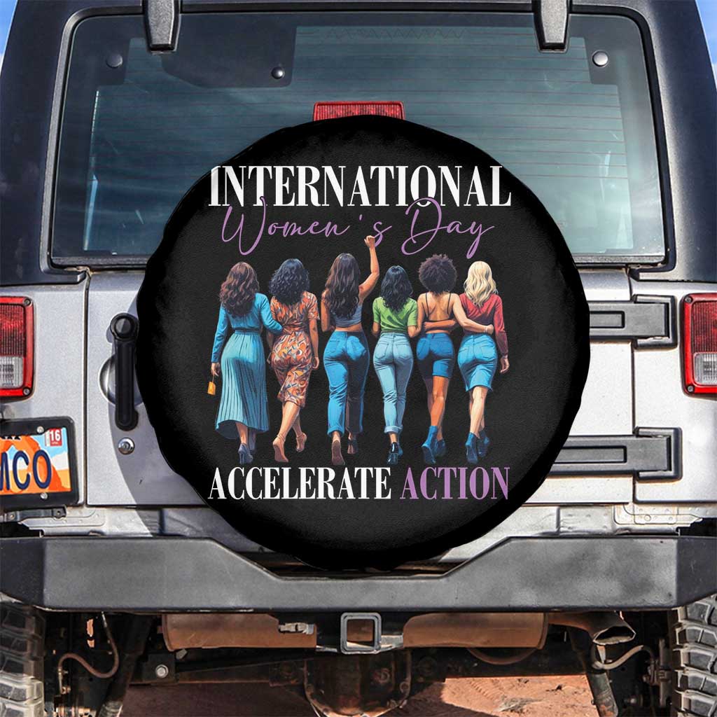 International Women's Day 2025 Spare Tire Cover Accelerate Action 8 March IWD