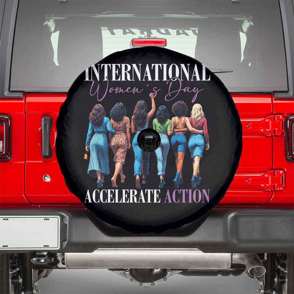 International Women's Day 2025 Spare Tire Cover Accelerate Action 8 March IWD