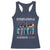 International Women's Day 2025 Racerback Tank Top Accelerate Action 8 March IWD