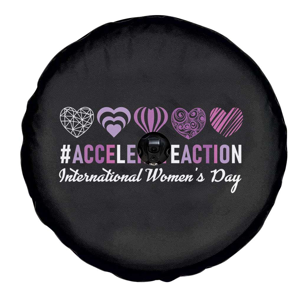 International Women's Day 2025 Spare Tire Cover Accelerate Action IWD 8 March