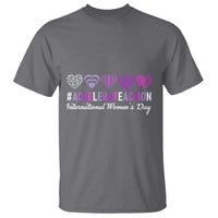 International Women's Day 2025 T Shirt Accelerate Action IWD 8 March