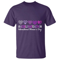 International Women's Day 2025 T Shirt Accelerate Action IWD 8 March
