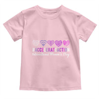 International Women's Day 2025 Toddler T Shirt Accelerate Action IWD 8 March