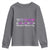 International Women's Day 2025 Youth Sweatshirt Accelerate Action IWD 8 March
