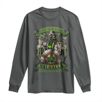 Irish Viking Long Sleeve Shirt Brave Son Of Ireland Valhalla Embrace The Viking Spirit