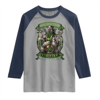 Irish Viking Raglan Shirt Brave Son Of Ireland Valhalla Embrace The Viking Spirit