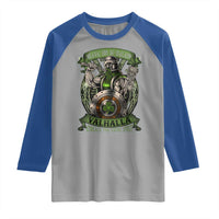 Irish Viking Raglan Shirt Brave Son Of Ireland Valhalla Embrace The Viking Spirit