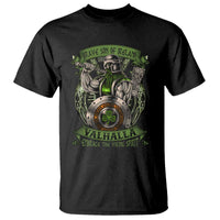 Irish Viking T Shirt Brave Son Of Ireland Valhalla Embrace The Viking Spirit