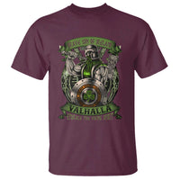 Irish Viking T Shirt Brave Son Of Ireland Valhalla Embrace The Viking Spirit
