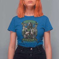 Irish Viking T Shirt For Women Brave Son Of Ireland Valhalla Embrace The Viking Spirit