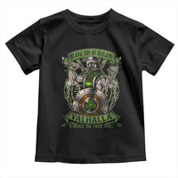 Irish Viking Toddler T Shirt Brave Son Of Ireland Valhalla Embrace The Viking Spirit