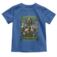 Irish Viking Toddler T Shirt Brave Son Of Ireland Valhalla Embrace The Viking Spirit