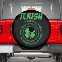 Funny St Patricks Day Pi Symbol Lover Spare Tire Cover Pirish 3,14 Pi Number Shamrock