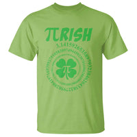 Funny St Patricks Day Pi Symbol Lover T Shirt Pirish 3,14 Pi Number Shamrock