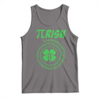 Funny St Patricks Day Pi Symbol Lover Tank Top Pirish 3,14 Pi Number Shamrock