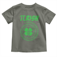 Funny St Patricks Day Pi Symbol Lover Toddler T Shirt Pirish 3,14 Pi Number Shamrock
