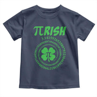 Funny St Patricks Day Pi Symbol Lover Toddler T Shirt Pirish 3,14 Pi Number Shamrock