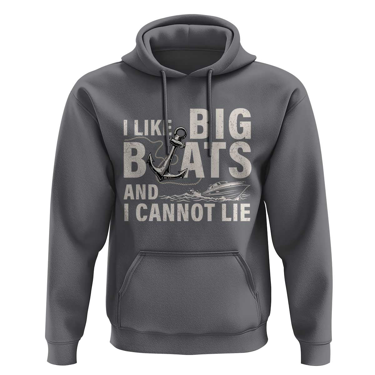 I Like Big Boats And I Cannot Lie Hoodie Funny Boating Cruise Ship