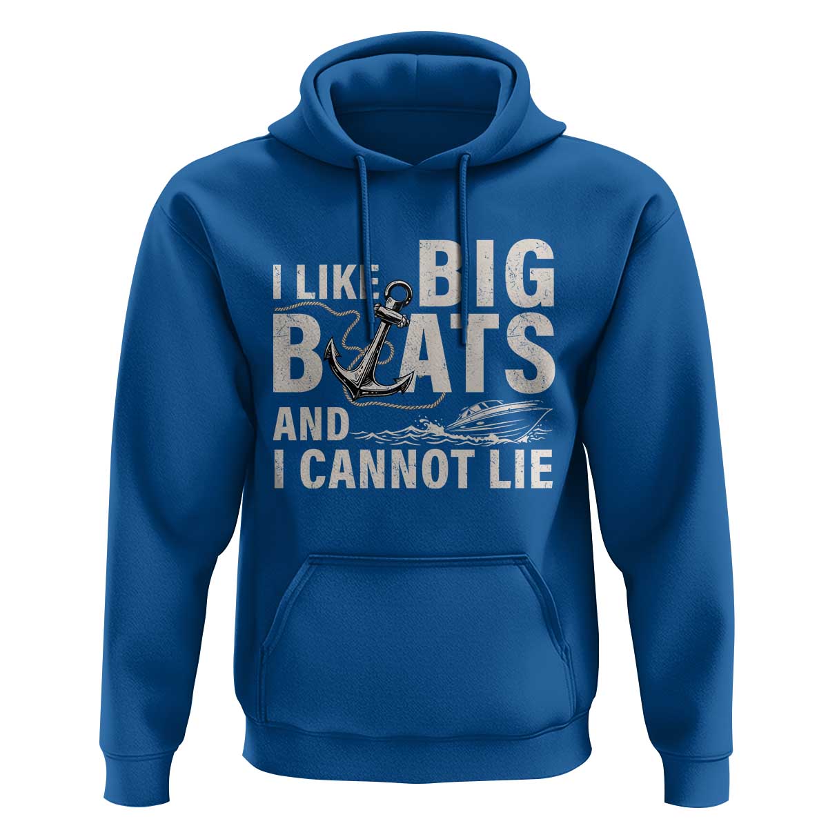 I Like Big Boats And I Cannot Lie Hoodie Funny Boating Cruise Ship