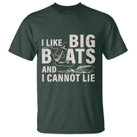 I Like Big Boats And I Cannot Lie T Shirt Funny Boating Cruise Ship