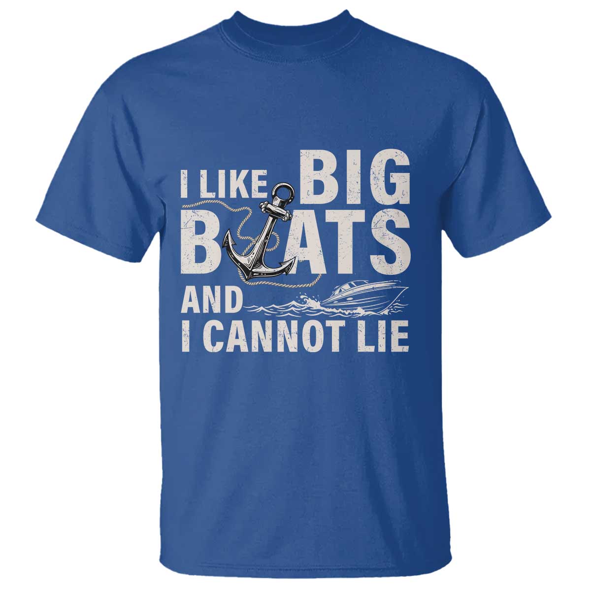 I Like Big Boats And I Cannot Lie T Shirt Funny Boating Cruise Ship