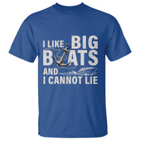 I Like Big Boats And I Cannot Lie T Shirt Funny Boating Cruise Ship