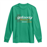 Galway Ireland Long Sleeve Shirt Irish City Souvenir St Patricks Day Celtic Shamrock