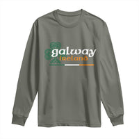 Galway Ireland Long Sleeve Shirt Irish City Souvenir St Patricks Day Celtic Shamrock
