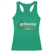 Galway Ireland Racerback Tank Top Irish City Souvenir St Patricks Day Celtic Shamrock