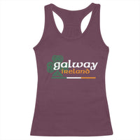 Galway Ireland Racerback Tank Top Irish City Souvenir St Patricks Day Celtic Shamrock