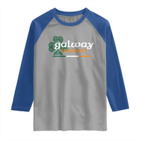 Galway Ireland Raglan Shirt Irish City Souvenir St Patricks Day Celtic Shamrock