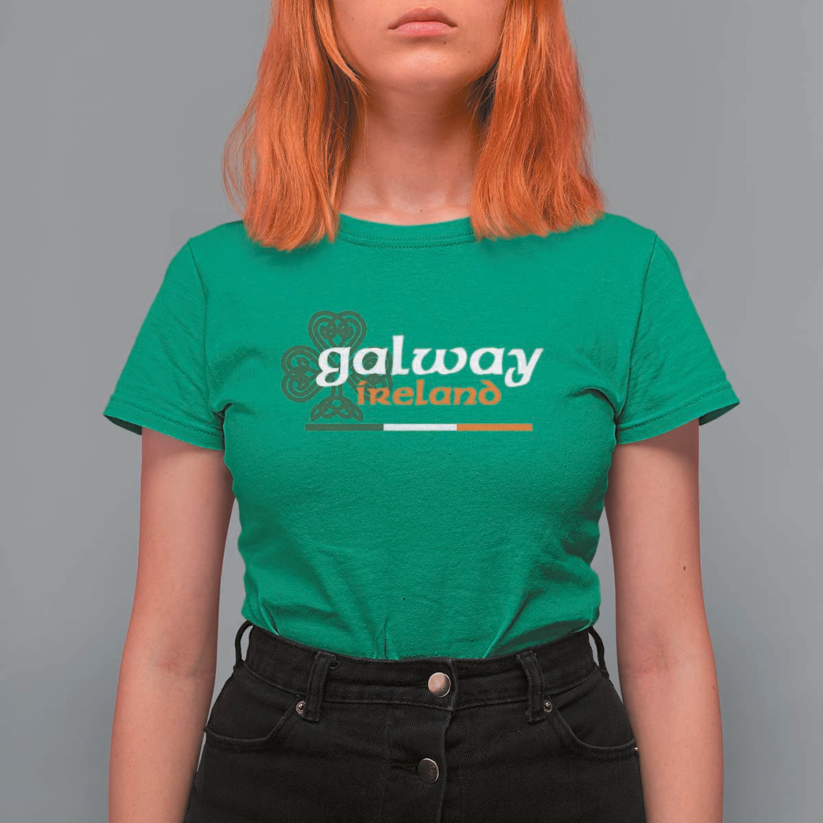 Galway Ireland T Shirt For Women Irish City Souvenir St Patricks Day Celtic Shamrock