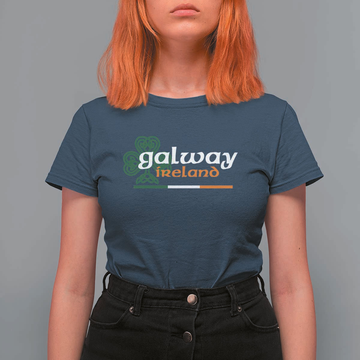 Galway Ireland T Shirt For Women Irish City Souvenir St Patricks Day Celtic Shamrock
