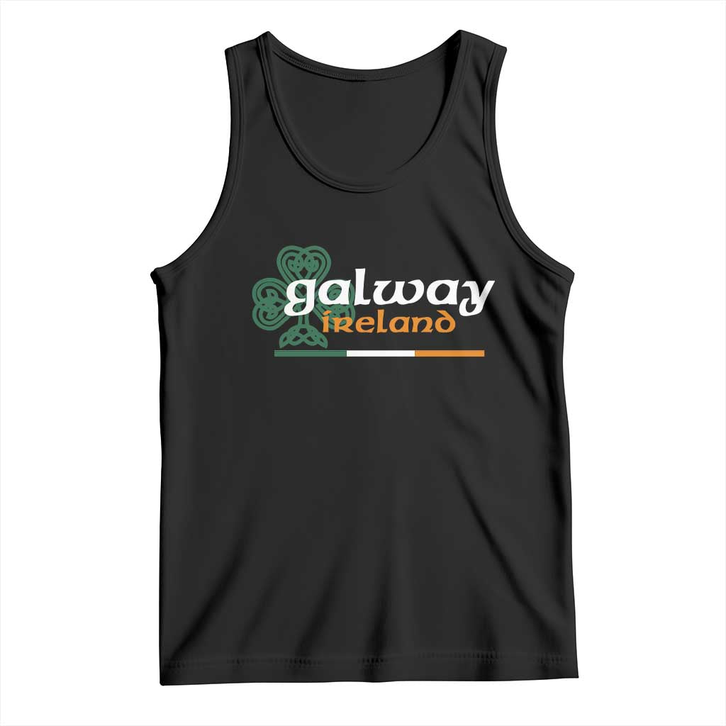Galway Ireland Tank Top Irish City Souvenir St Patricks Day Celtic Shamrock
