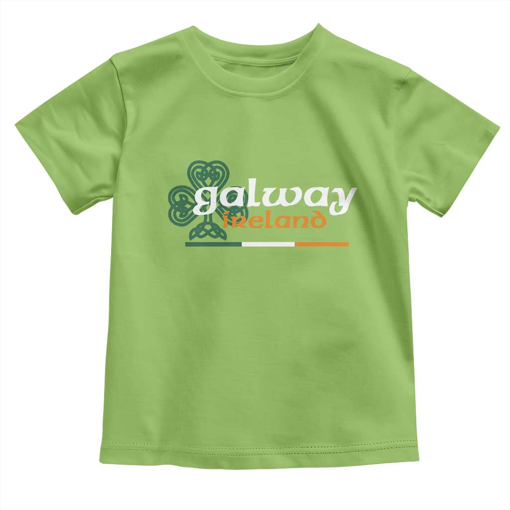 Galway Ireland Toddler T Shirt Irish City Souvenir St Patricks Day Celtic Shamrock