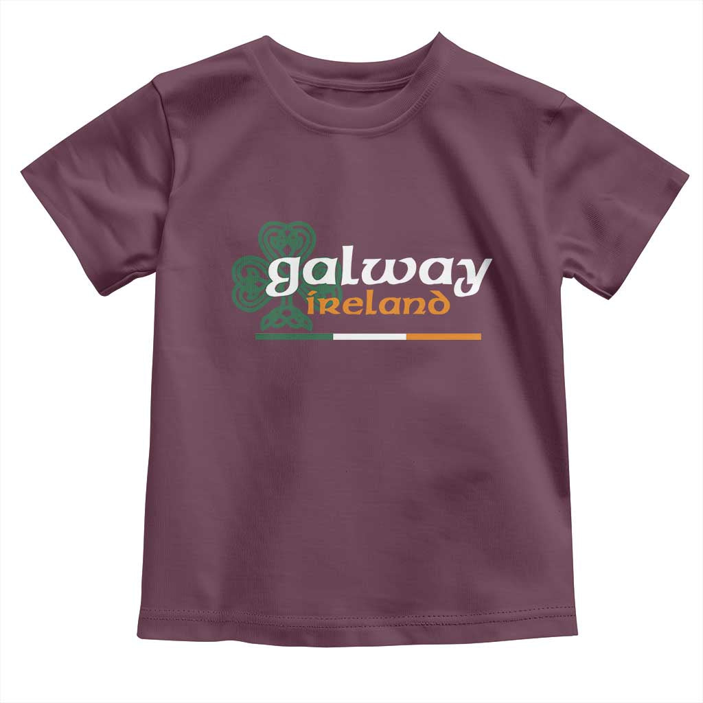 Galway Ireland Toddler T Shirt Irish City Souvenir St Patricks Day Celtic Shamrock