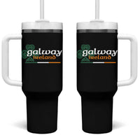 Galway Ireland Tumbler With Handle Irish City Souvenir St Patricks Day Celtic Shamrock