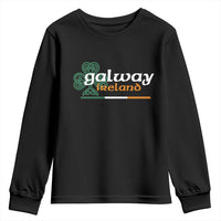 Galway Ireland Youth Sweatshirt Irish City Souvenir St Patricks Day Celtic Shamrock