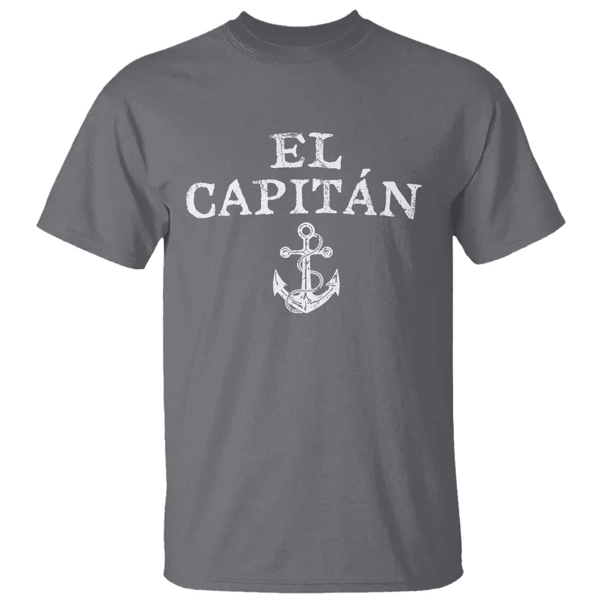El Capitan T Shirt Funny Boat Captain Vintage Anchor